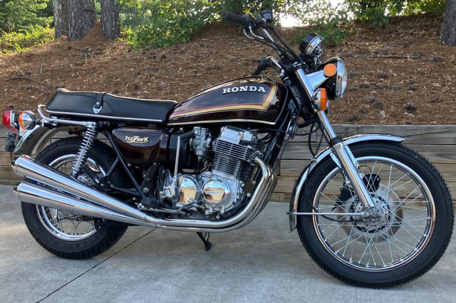 1977 Honda CB750 sold at auction for $7,750