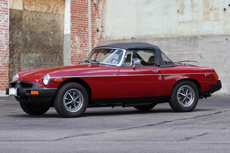 1980 MG MGB sold at auction for $10,000