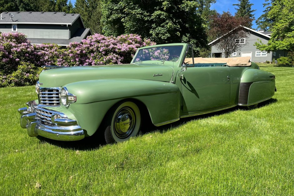 1948 Lincoln Continental sold at auction for $11,000