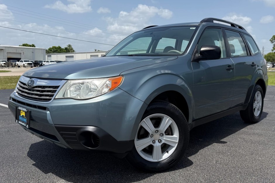 2010 Subaru Forester sold at auction for $10,000