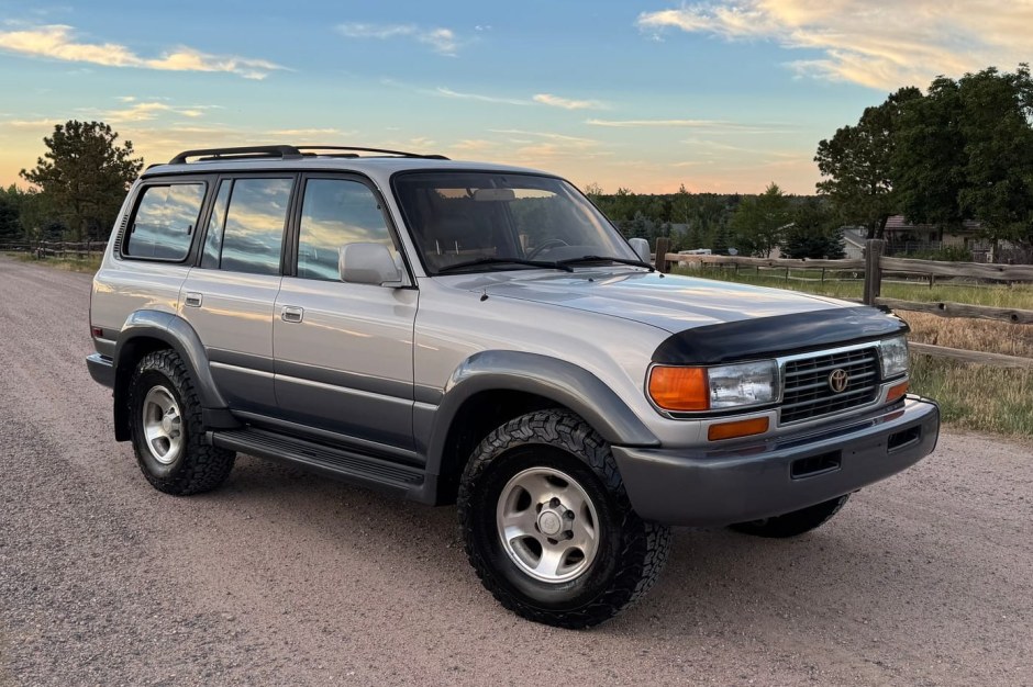 1997 Toyota Land Cruiser 80 Series sold at auction for $27,500