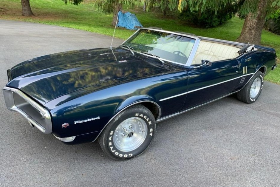 1968 Pontiac Firebird sold at auction for $24,000
