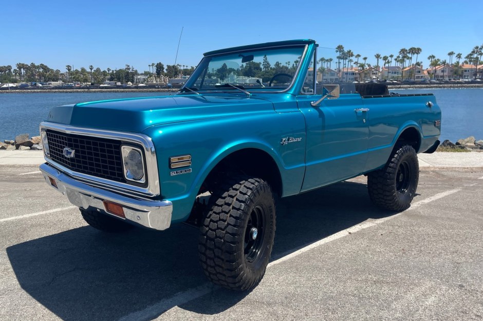 1972 Chevrolet Blazer sold at auction for $40,500