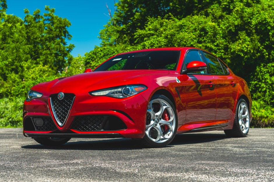 2018 Alfa Romeo Giulia sold at auction for $49,000