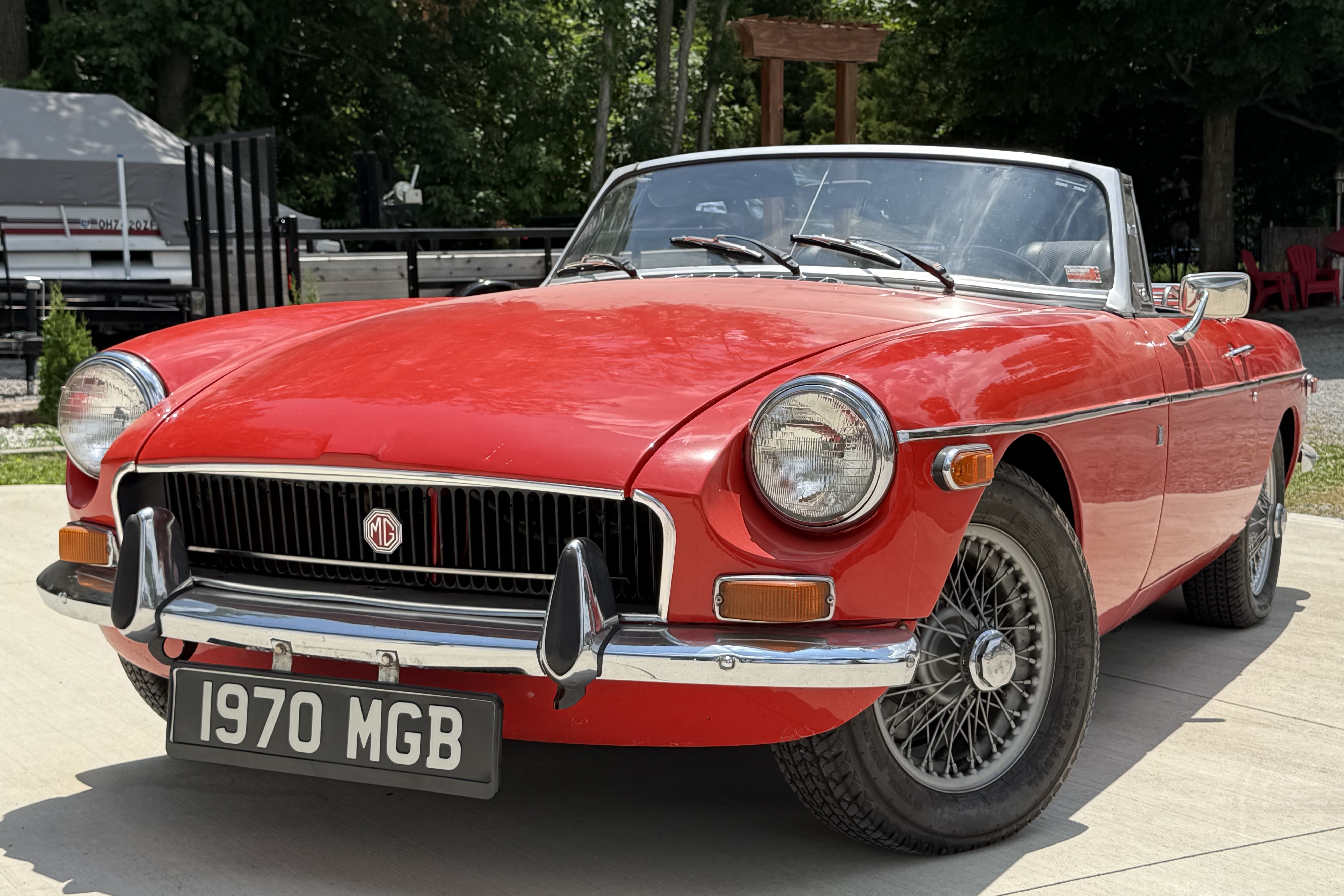 1970 MG MGB sold at auction for $6,500