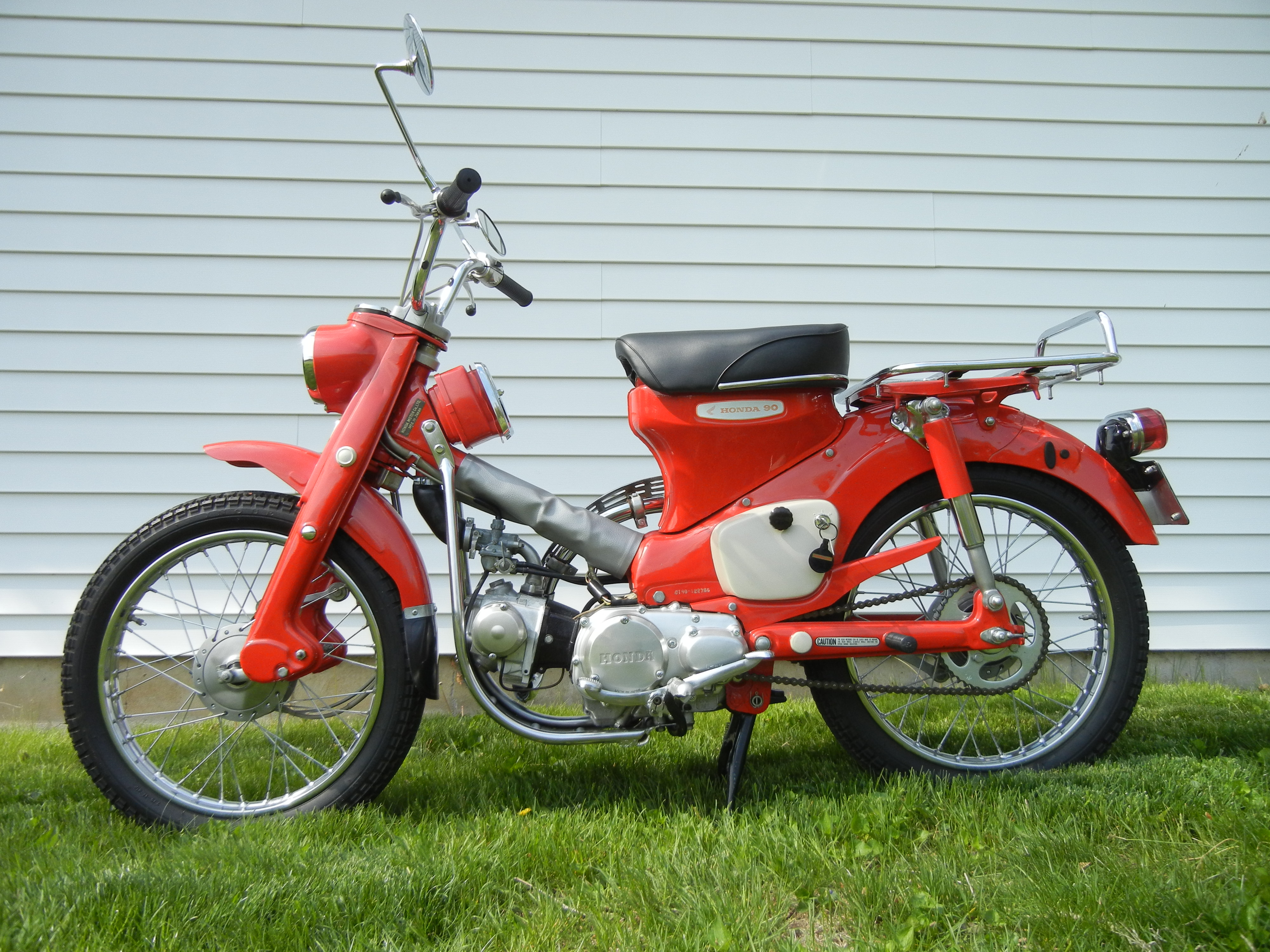 1967 Honda CT90 sold at auction for $2,600
