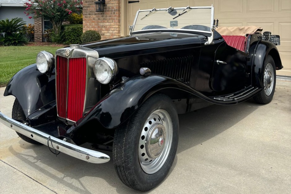 1953 MG TD sold at auction for $9,200