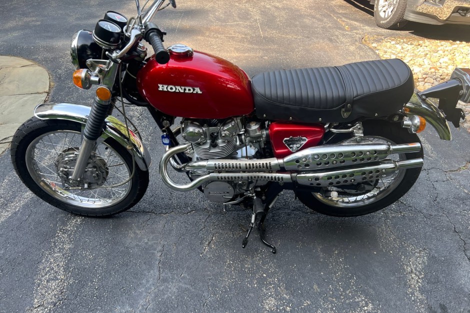 1973 Honda CB450 sold at auction for $3,300