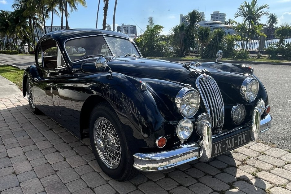 1956 Jaguar XK140 sold at auction for $63,000