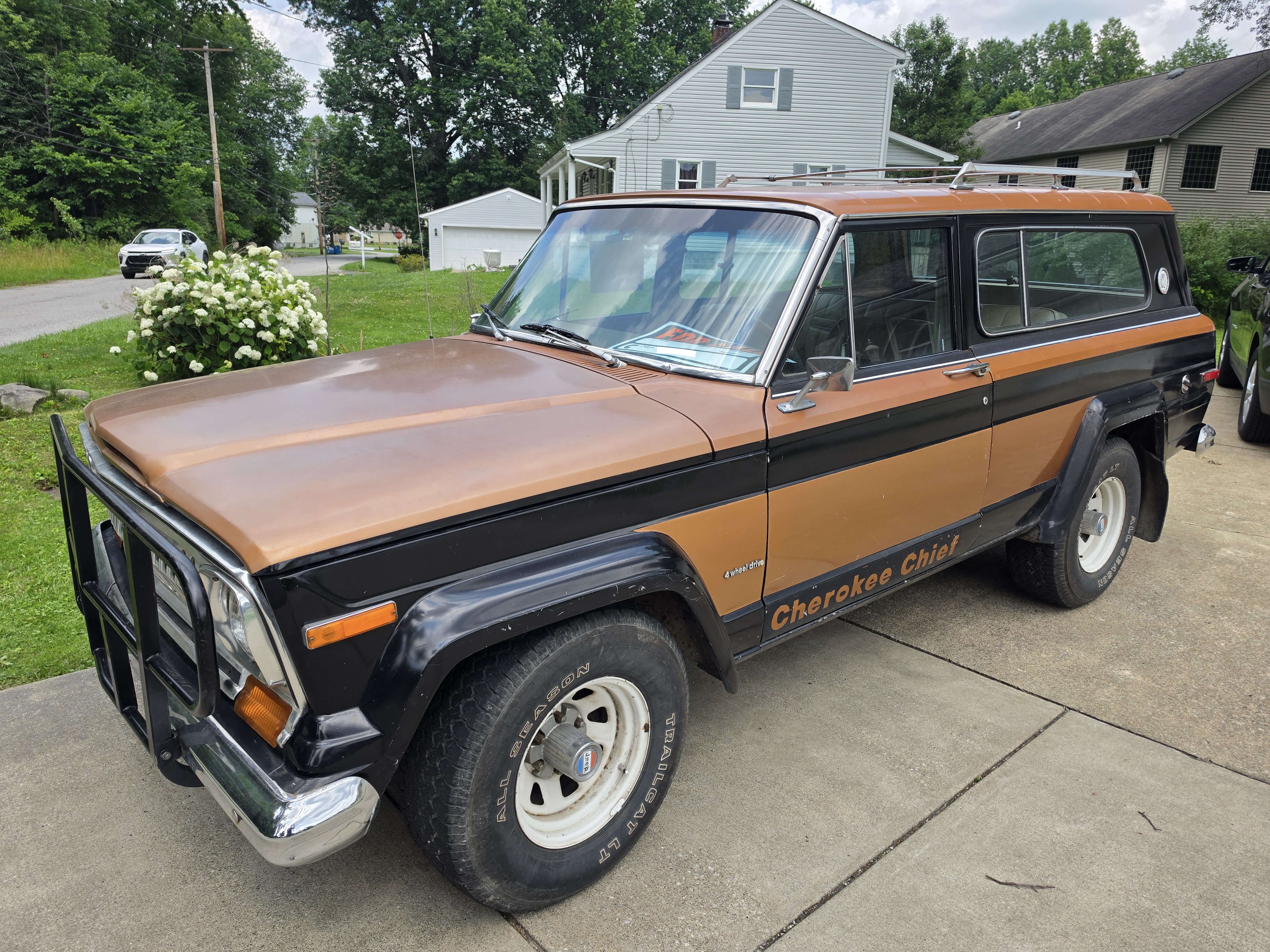 1978 Jeep Cherokee sold at auction for $4,550