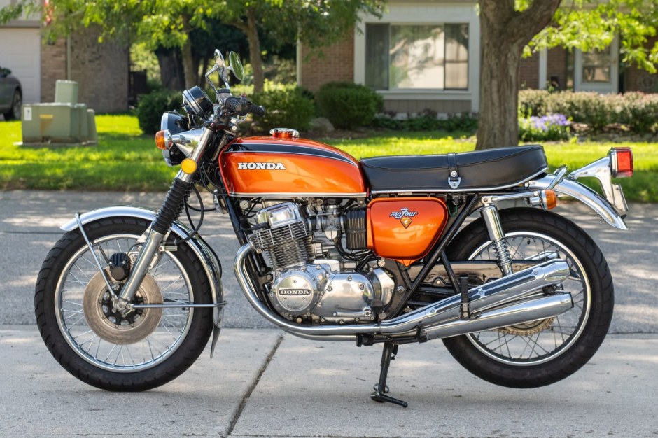 1972 Honda CB750 sold at auction for $7,700