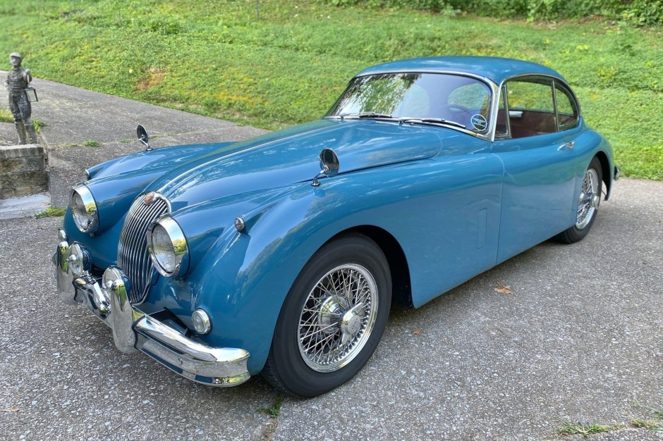 1958 Jaguar XK150 sold at auction for $28,000