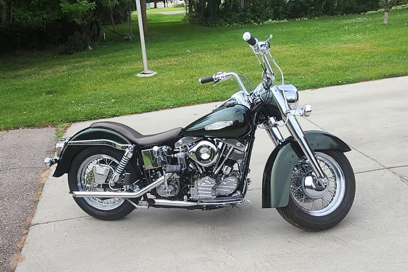 1969 Harley-Davidson Shovelhead sold at auction for $4,200