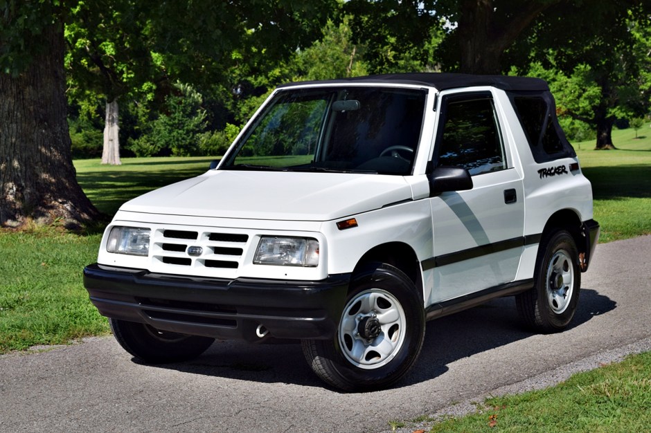 1996 Geo Tracker sold at auction for $12,000