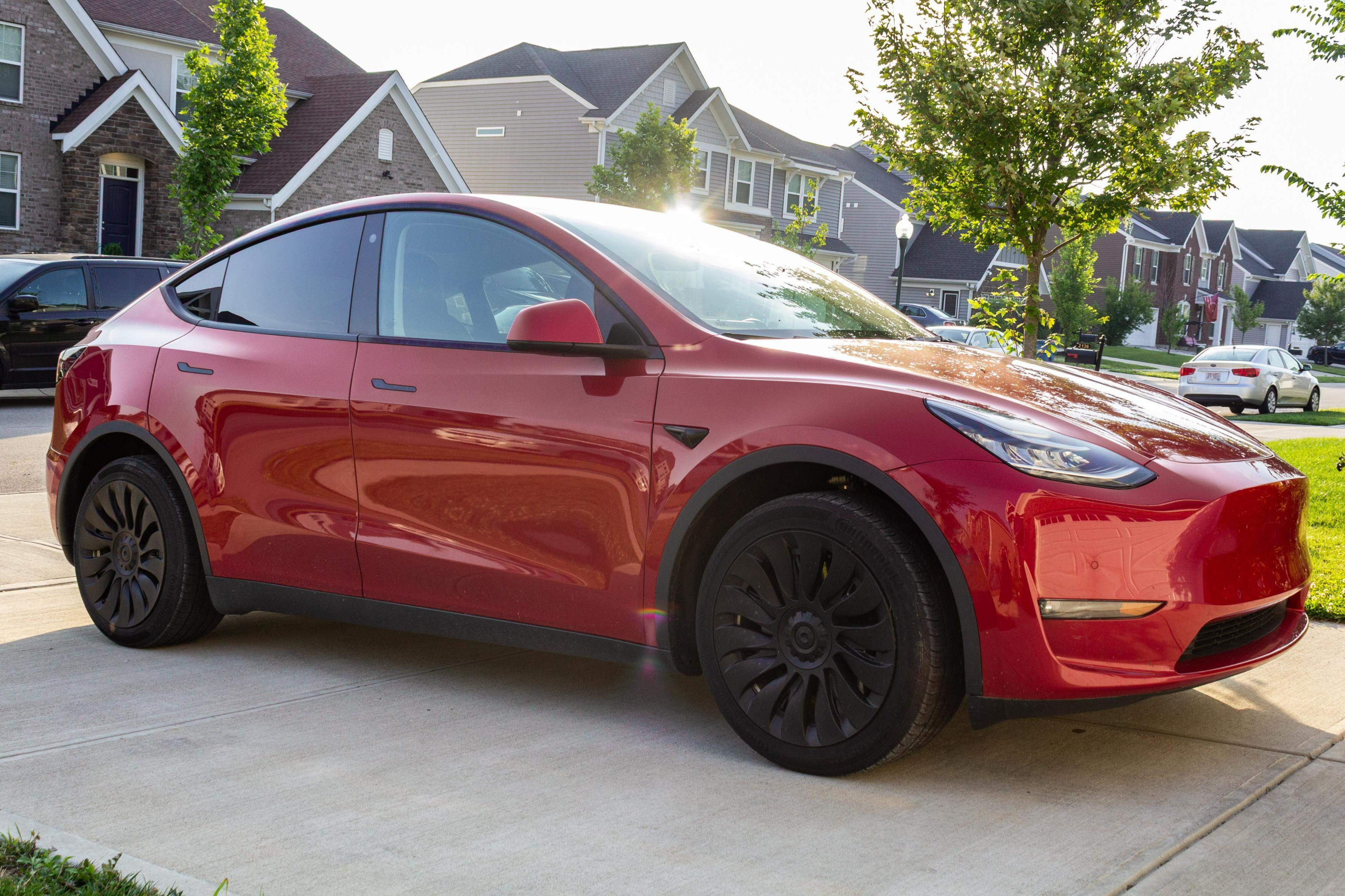 2022 Tesla Model Y sold at auction for $22,250