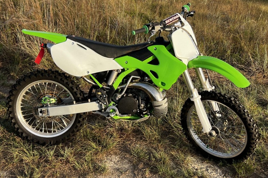 1999 Kawasaki KX sold at auction for $2,921