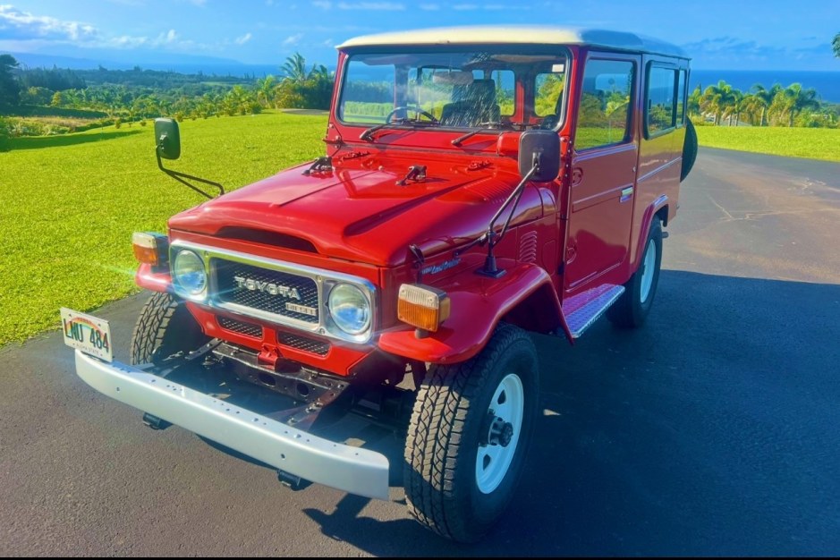 1984 Toyota Land Cruiser 40 Series sold at auction for $22,500