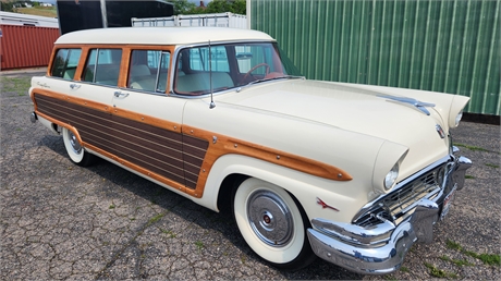 1956 Ford Country Squire sold at auction for $36,556