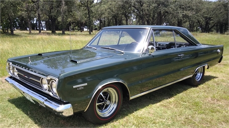 1967 Plymouth GTX sold at auction for $71,000
