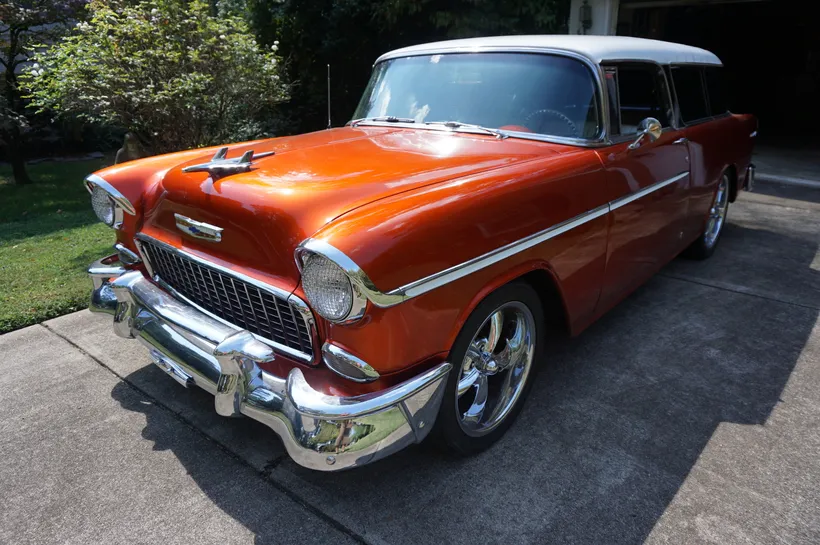 1955 Chevrolet Nomad sold at auction for $57,750