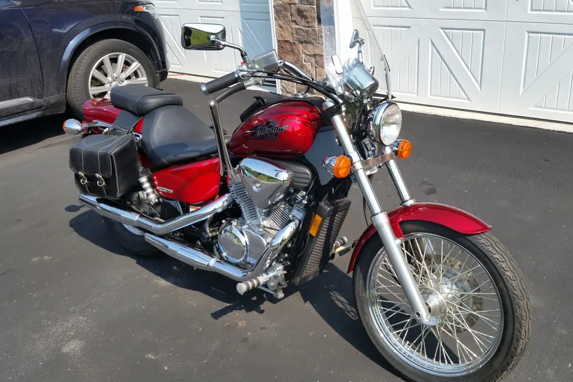 2007 Honda Shadow sold at auction for $2,400