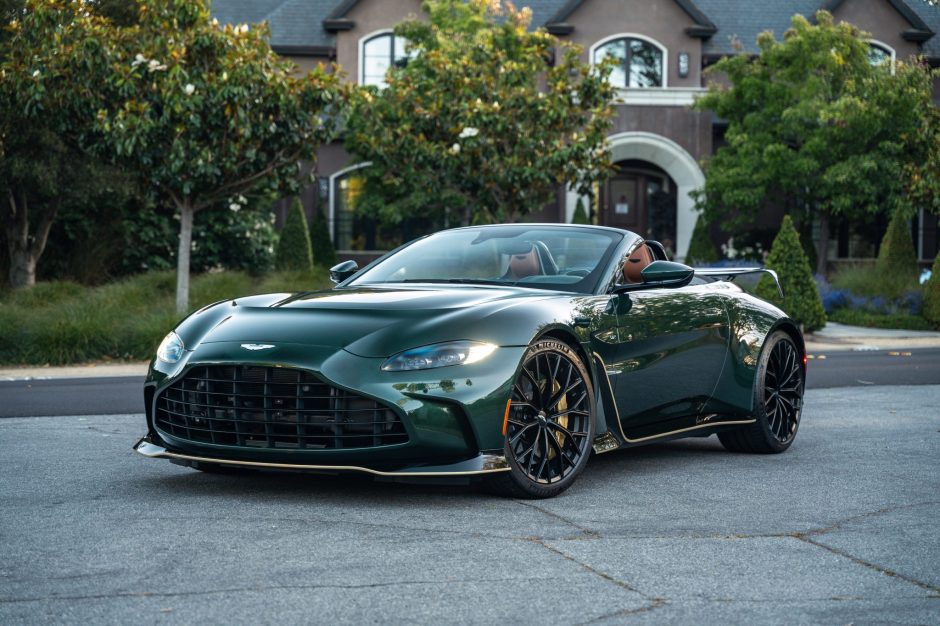 2023 Aston Martin V12 Vantage sold at auction for $302,222