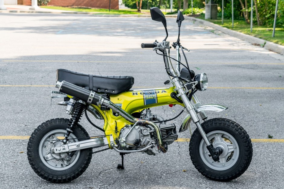1972 Honda CT70 sold at auction for $3,600