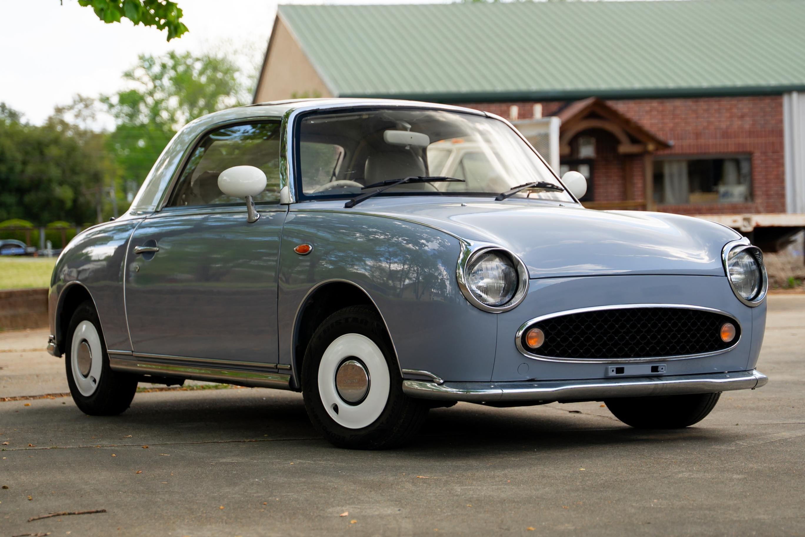 1991 Nissan Figaro sold at auction for $15,500