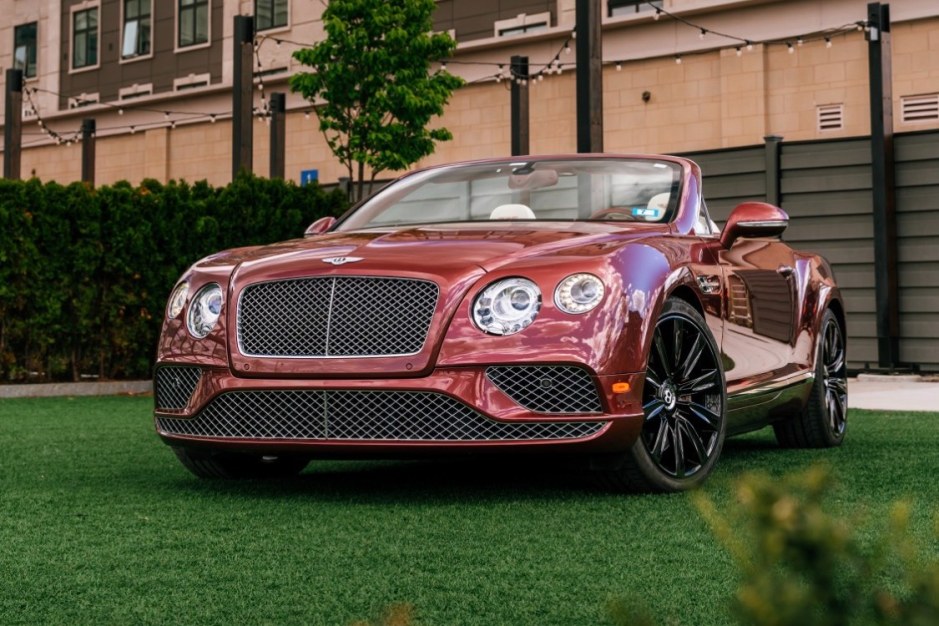 2016 Bentley Continental GTC sold at auction for $66,000