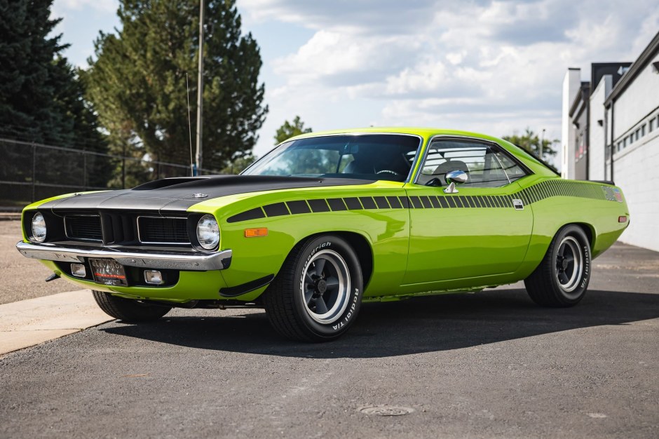 1972 Plymouth Barracuda sold at auction for $57,000