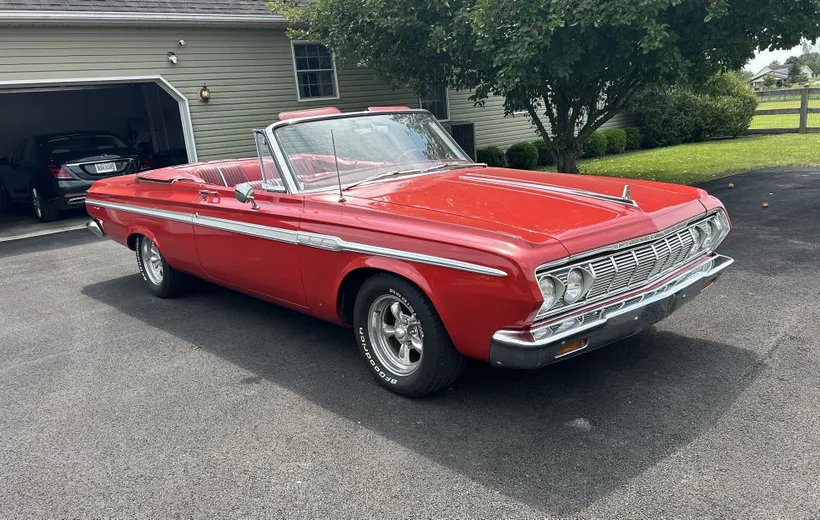 1964 Plymouth Fury sold at auction for $28,875