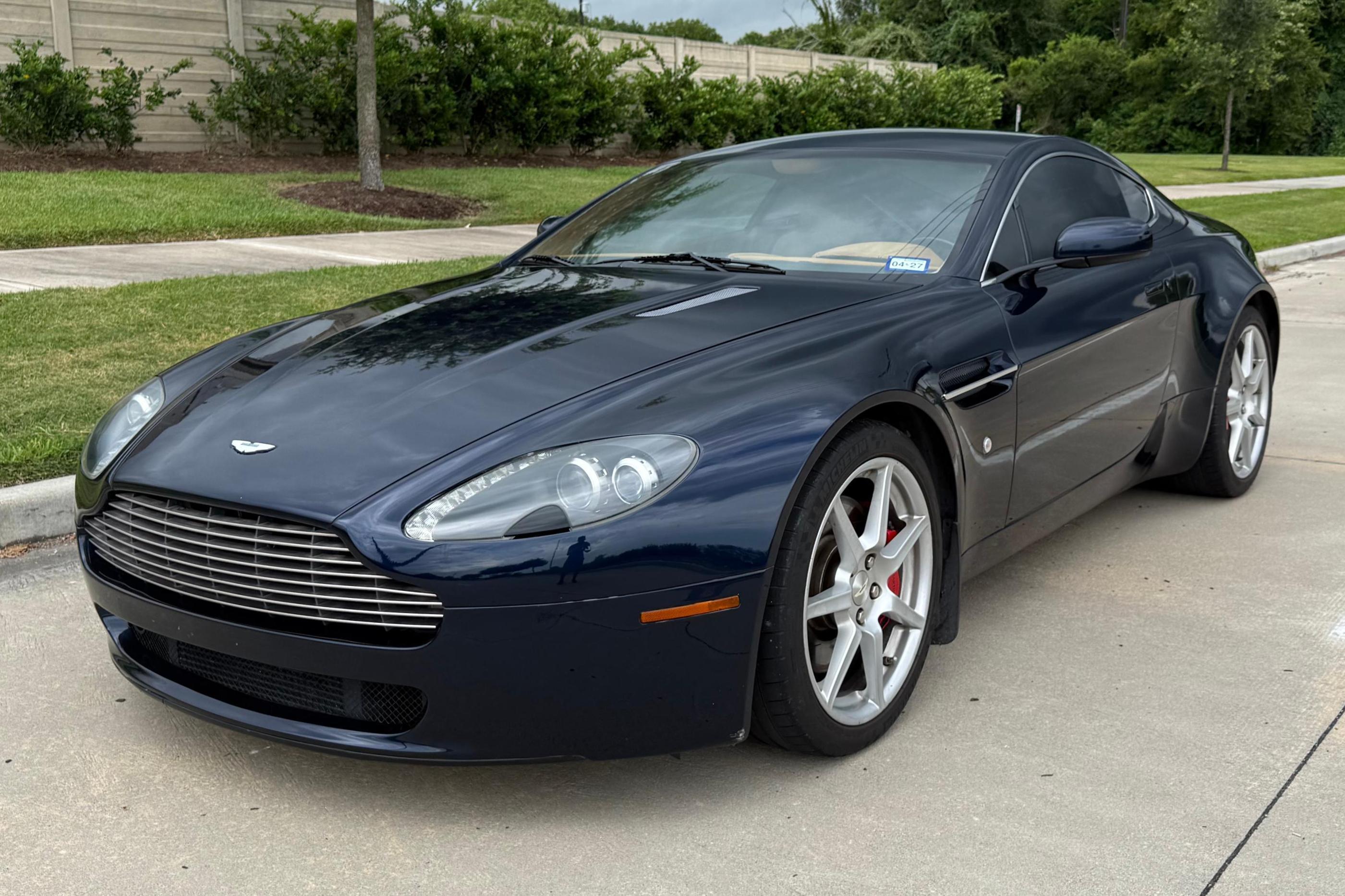 2008 Aston Martin Vantage sold at auction for $33,250