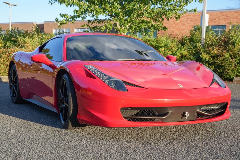 2010 Ferrari 458 sold at auction for $235,786