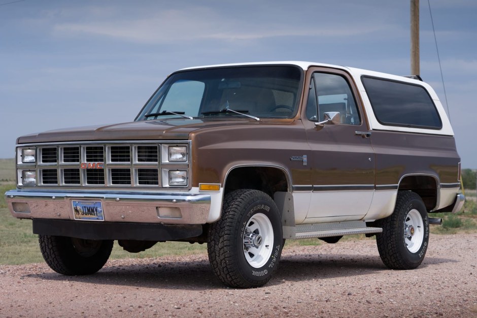 1981 GMC Jimmy sold at auction for $38,750