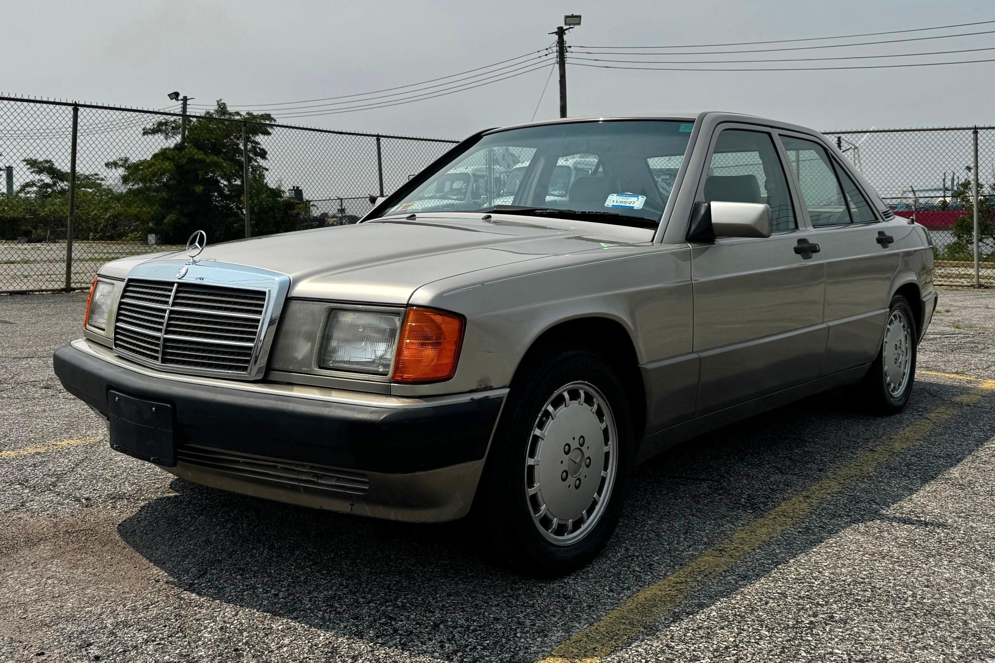 1993 Mercedes-Benz 190 sold at auction for $3,200