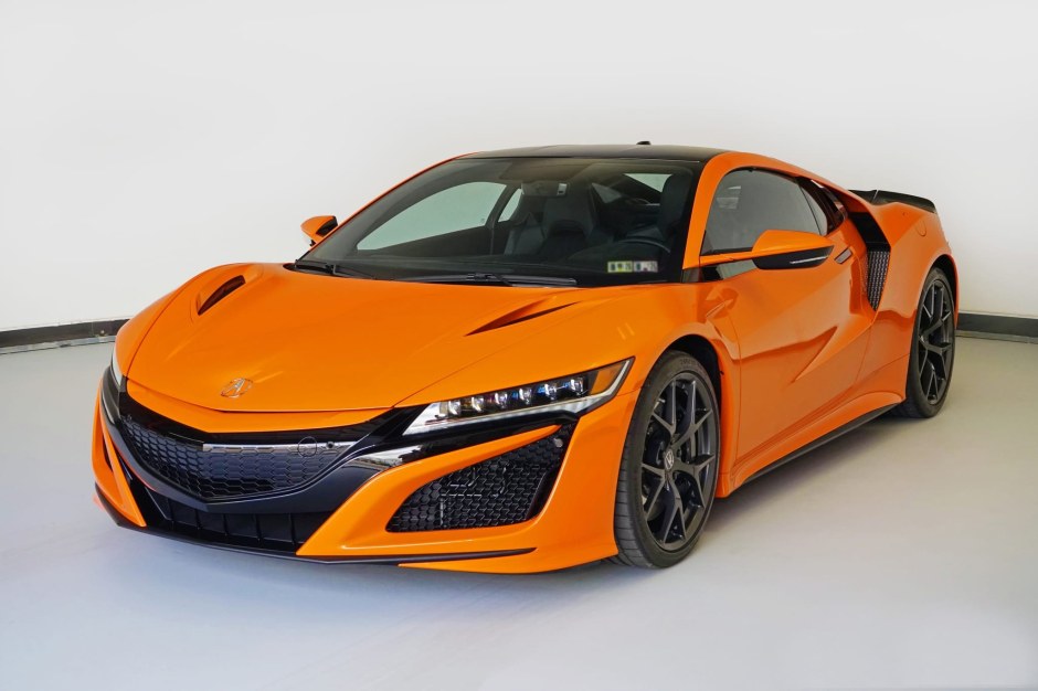 2020 Acura NSX sold at auction for $157,000