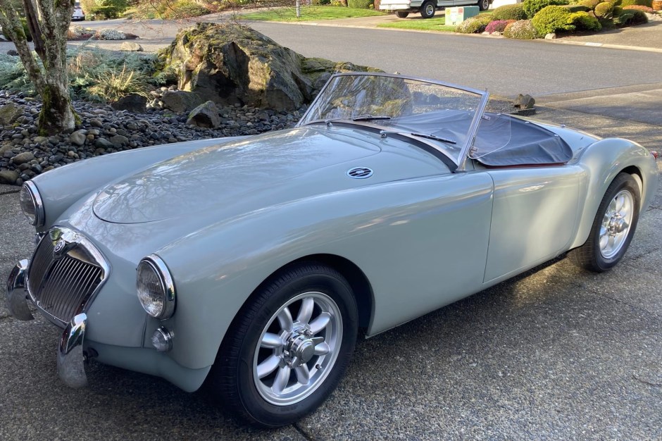 1958 MG A sold at auction for $13,500