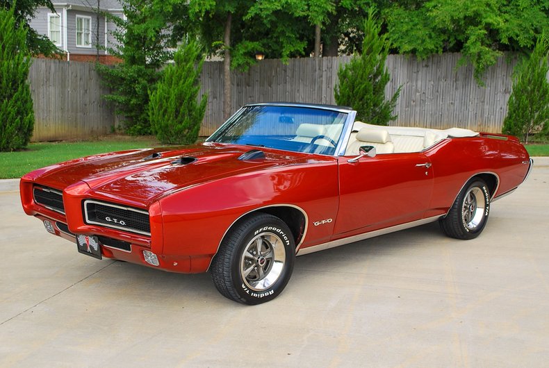 1969 Pontiac GTO sold at auction for $68,250