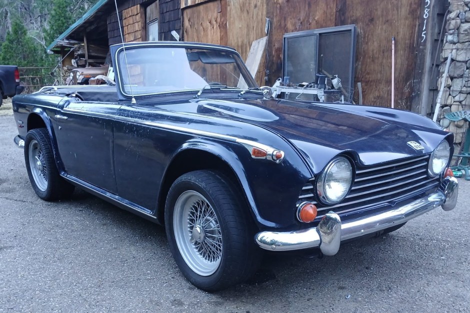 1968 Triumph TR5 sold at auction for $10,600