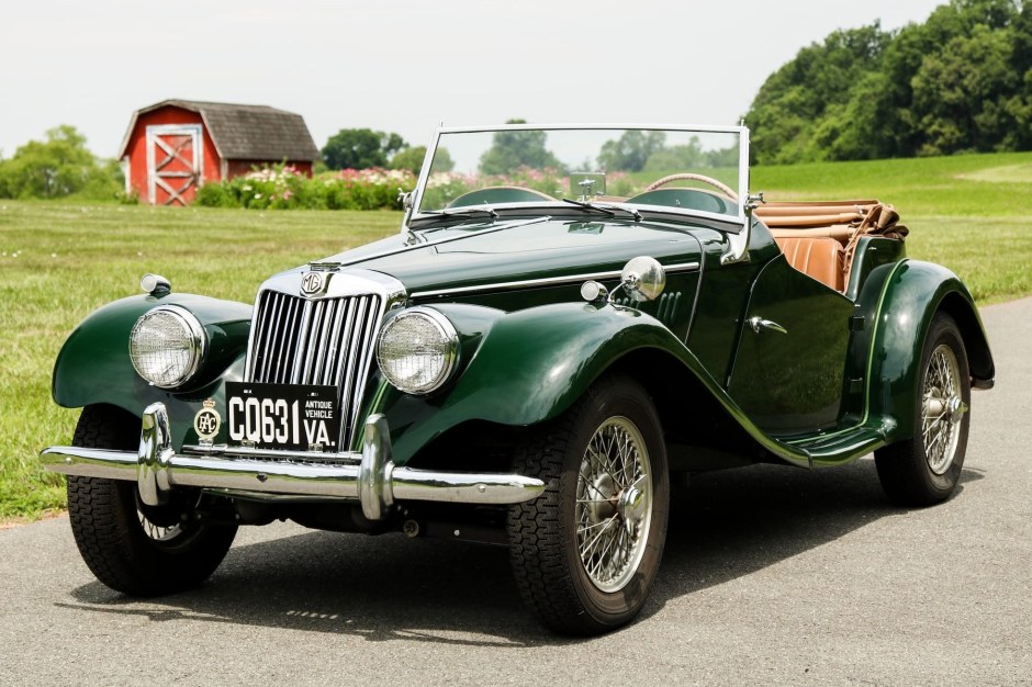 1954 MG TF sold at auction for $35,000
