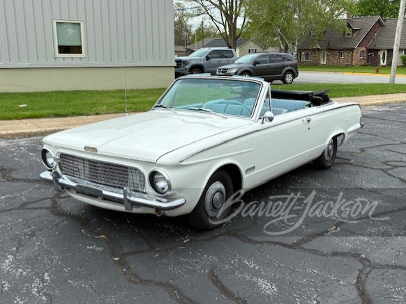 1963 Plymouth Valiant sold at auction for $5,280