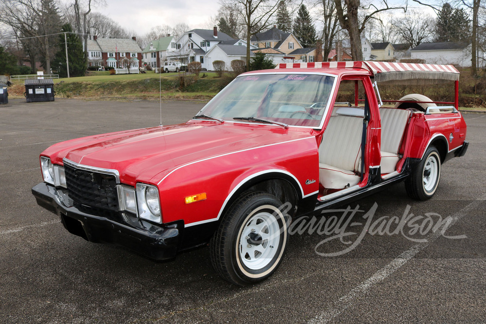 1978 Plymouth Volare sold at auction for $11,000