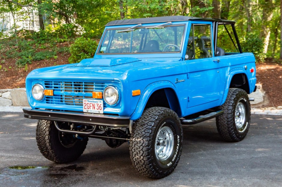 1970 Ford Bronco sold at auction for $58,500