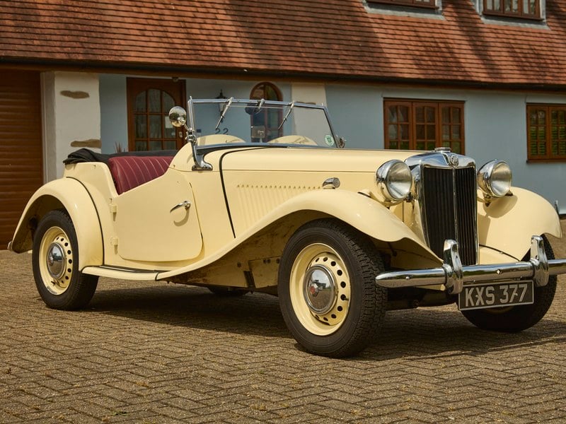 1951 MG TD sold at auction for $10,250