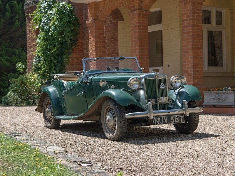 1953 MG TD sold at auction for $8,250