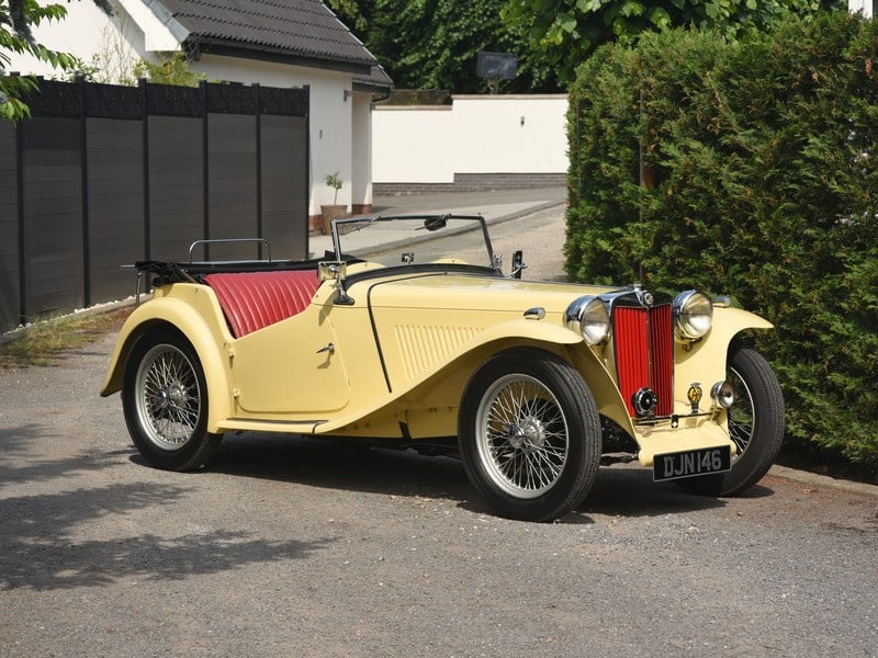 1949 MG TC sold at auction for $15,100