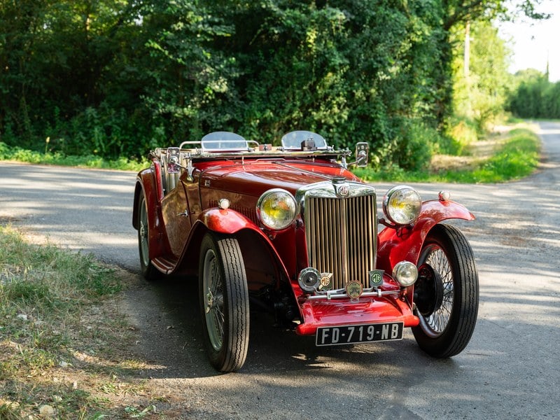 1949 MG TC sold at auction for $22,500