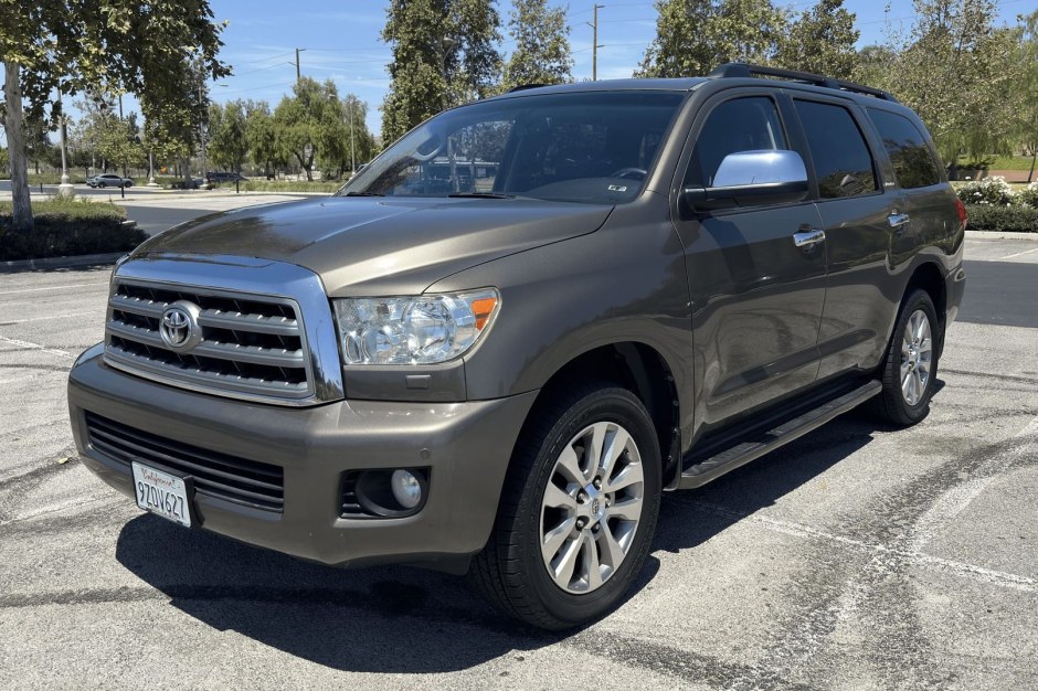 2010 Toyota Sequoia sold at auction for $27,500