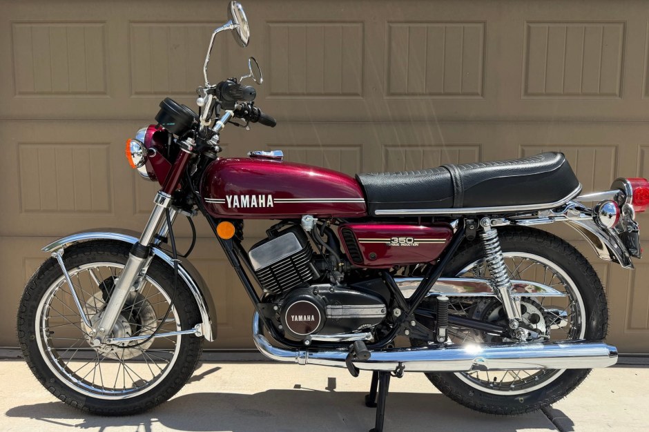 1974 Yamaha RD sold at auction for $11,750