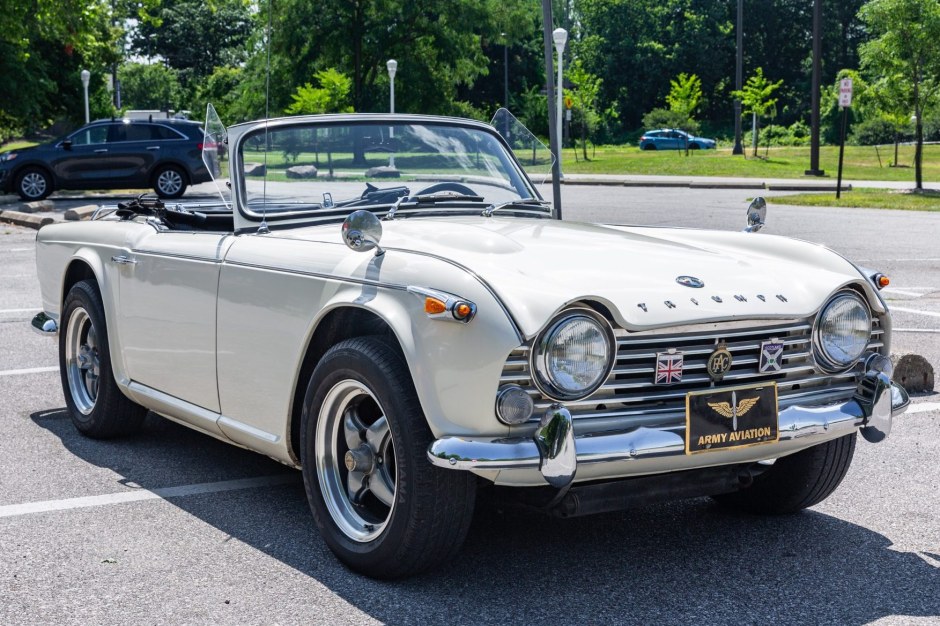 1967 Triumph TR4 sold at auction for $12,600
